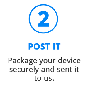 Package your device and sent it to us