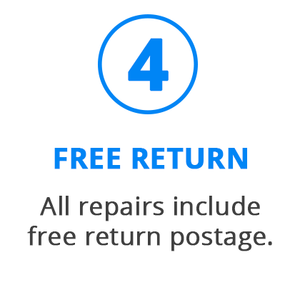 all repairs include free return postage